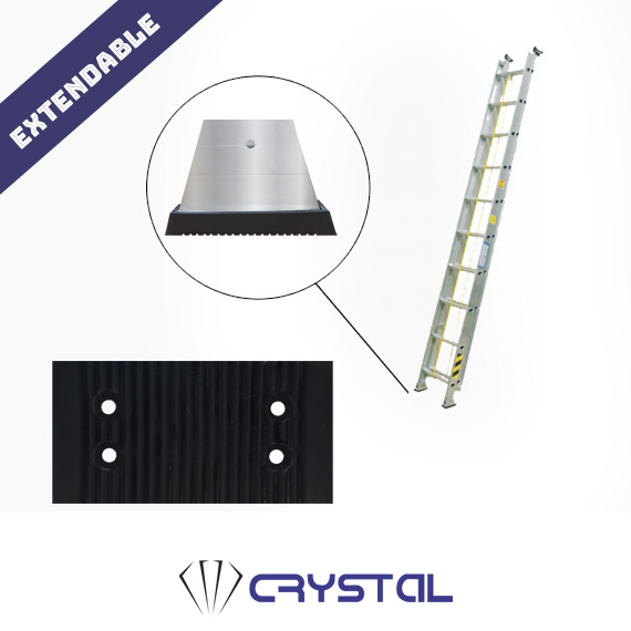 X-Pad | Extendable Ladders Rubber Feet