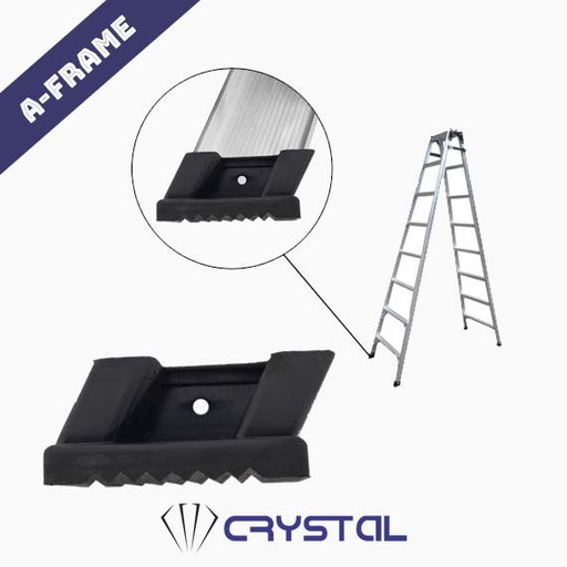 [Ladder foot 001] A-Flexi 001 | A-Type Ladder Feet (Front)